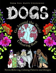 Dogs Colouring Book Cover